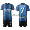 Maillot de Supporter Inter Milan Alexis Sanchez 7 Domicile 2021-22 Pour Enfant